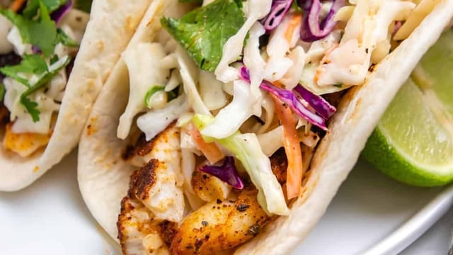 Fish Tacos.