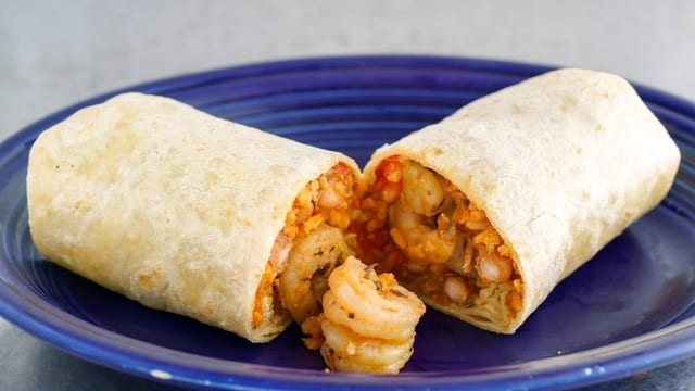 Chipotle Shrimp Burrito.